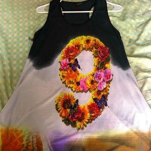 floral animal print with bling